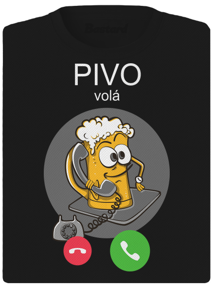 Pivo volá dámské sportovní tričko Black