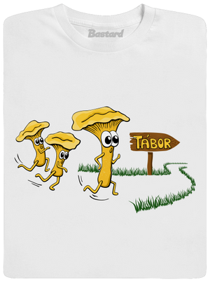 Běží lišky k Táboru dětské tričko White