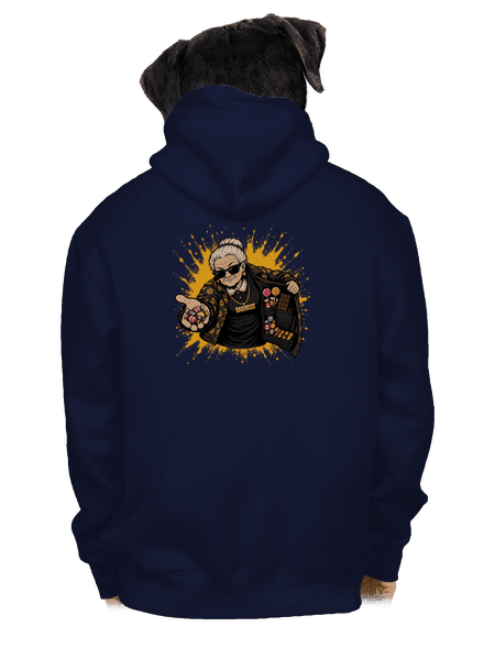 Babiboss pánská mikina na zip Navy