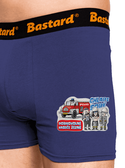 Hasiči žízně boxerky Blue Navy