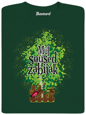 Můj soused zabiják pánské dlouhý rukáv Bottle Green