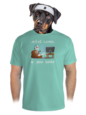 Ještě level pánské sportovní tričko Mint Mal