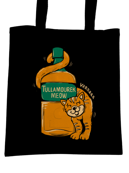 Tullamourek taška Black
