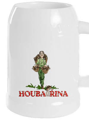 Houbadřina půllitr White