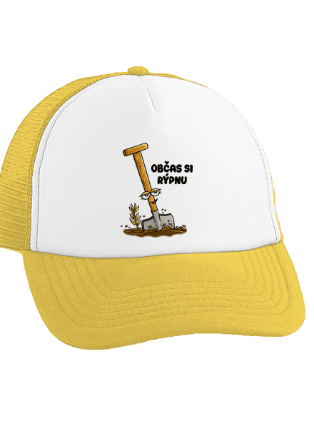 Občas si rýpnu kšiltovka truckerka Sunflower cap