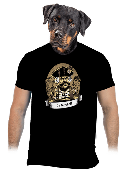 B14: S čerty nejsou žerty pánské tričko Black