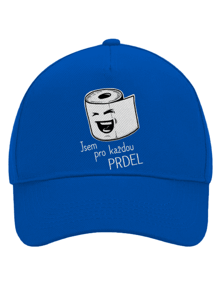 Prdel kšiltovka baseballka Bright Royal
