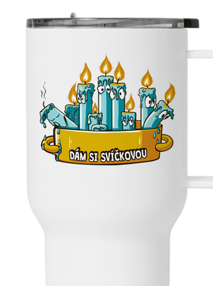 Svíčková termohrnek White
