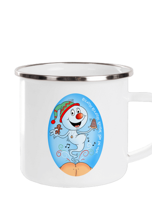 Vánoční duch plecháček White