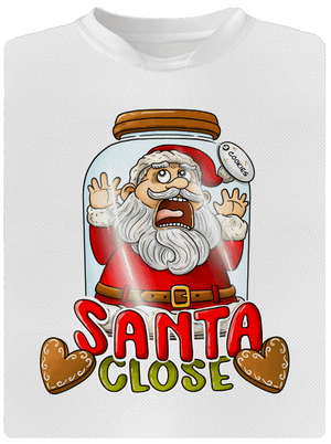 Santa close pánské sportovní tričko White
