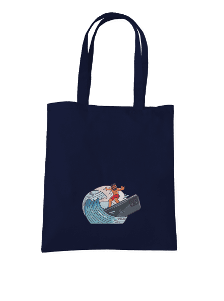 Jsem surfař taška French Navy