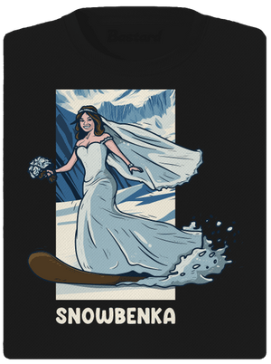 Snowbenec a snowbenka dámské sportovní tričko Black