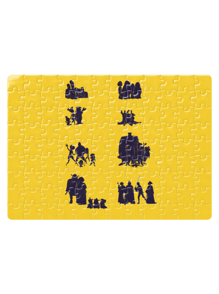 Rodinky puzzle White