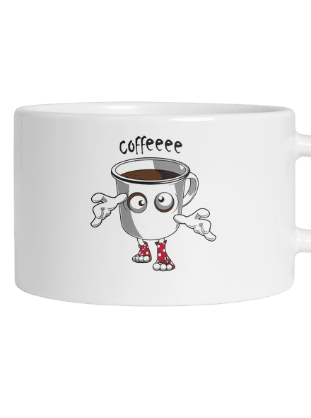 Zombie kafe hrnek makronka White