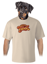 unisex tričko oversized