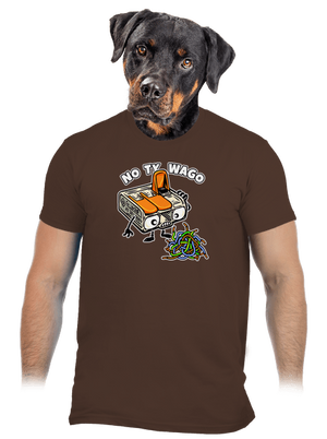 Wago svorka pánské tričko Brown