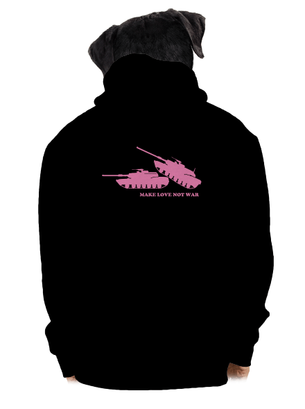 Tanky pánská mikina na zip Black