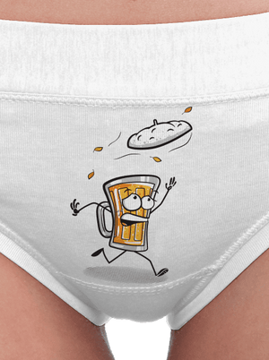 Čepice dámské kalhotky White