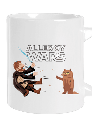 Allergy Wars velký hrnek White