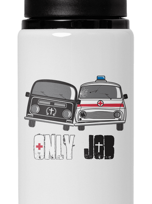 Konkurence lahev na vodu White