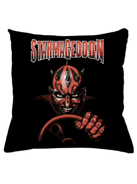 Starmageddon polštář Black