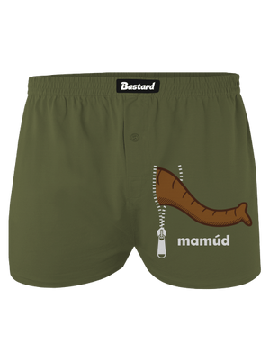 Mamúd pánské trenky Khaki