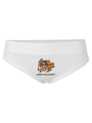 Mám kulatiny dámské kalhotky White