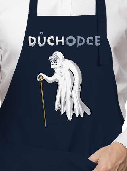 Duch důchodce zástěra Navy