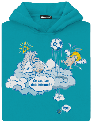 Out dětská mikina klokanka Hawaiian Blue