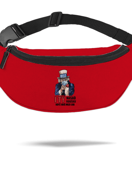Nasaď roušku ledvinka Red