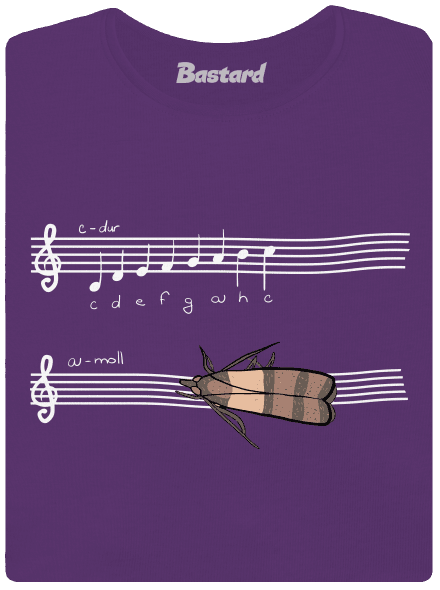 A - moll dámské tričko premium Purple