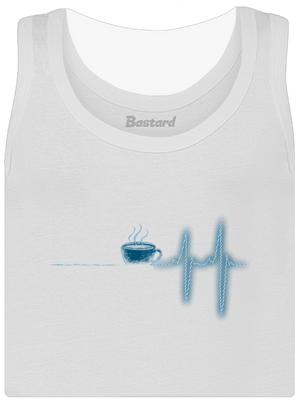 Coffee help dámské tílko klasické White