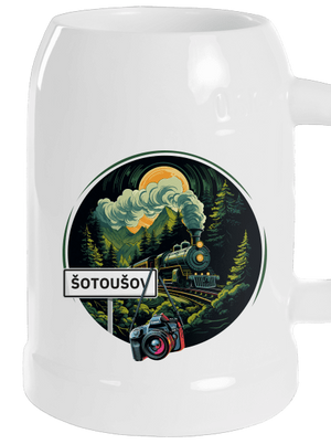 Šotoušov půllitr White