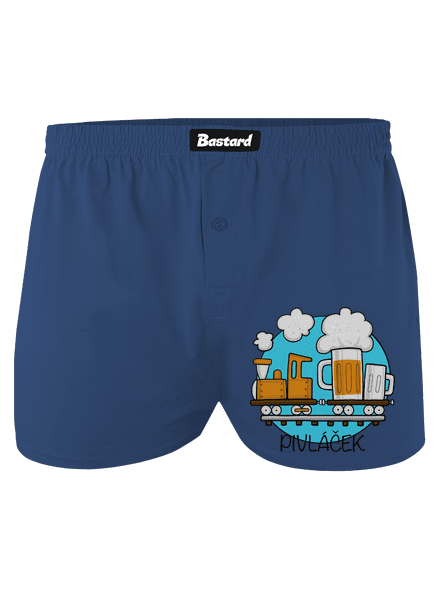Pivláček pánské trenky Blue