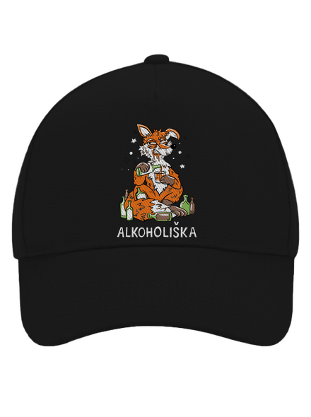 Alkoholiška kšiltovka baseballka Black
