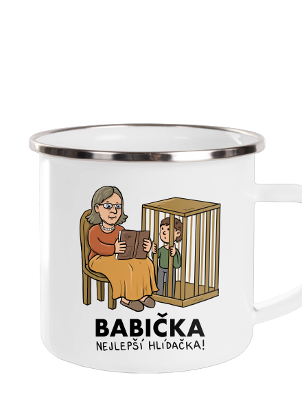 Babička hlídačka plecháček White