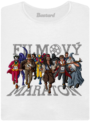 Filmový maraton dámské tričko premium White