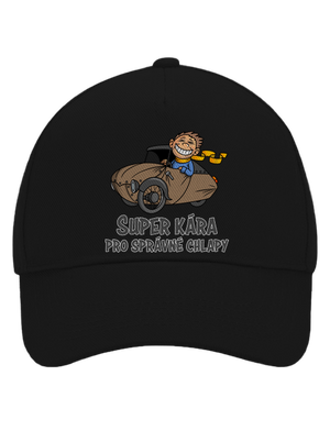 Velorex kšiltovka baseballka Black