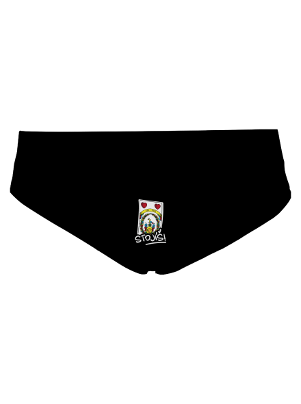 Karty Prší dámské kalhotky Black