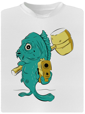 Poslední štědrovečerní dětské sportovní tričko White