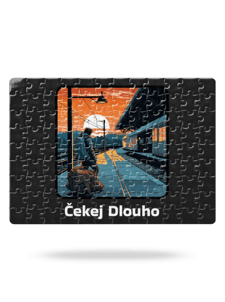 Čekej dlouho puzzle White