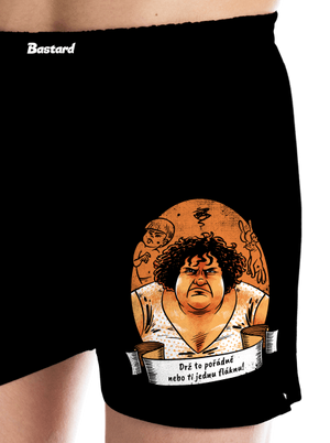 B14: Slunce seno jahody pánské trenky Black