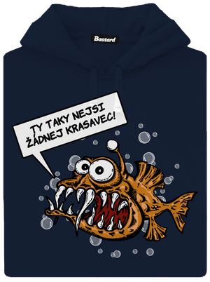 Mořský ďas pánská mikina klokanka Navy