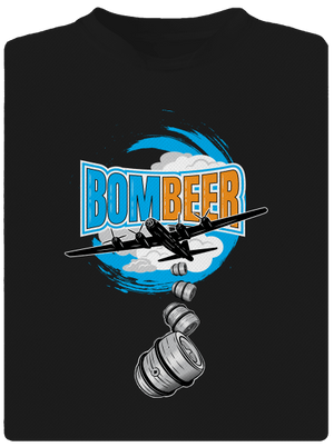 BomBeer dětské sportovní tričko Black