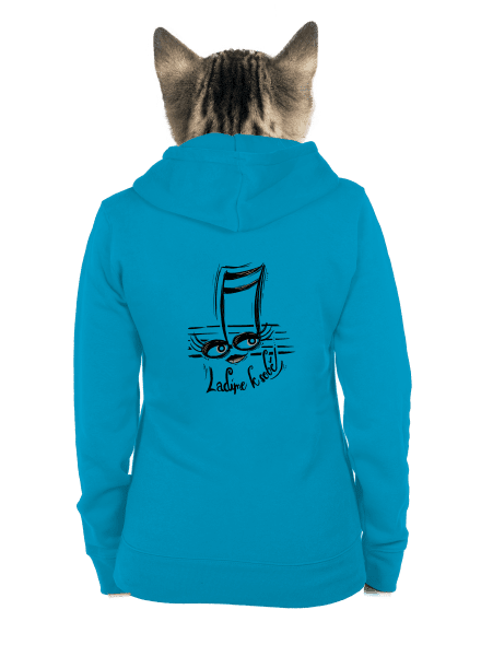 Ladíme k sobě dámská mikina na zip Blue Atol
