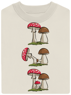 Z houbařské kroniky unisex mikina bez kapuce Off White