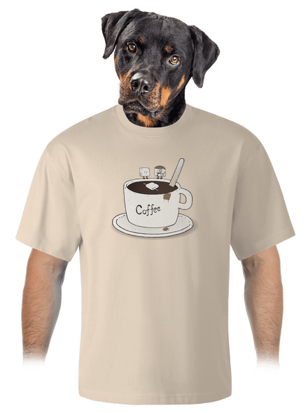 Kdo zabil cukřík? unisex tričko oversized Almond