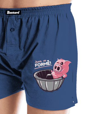 Ve formě pánské trenky Blue