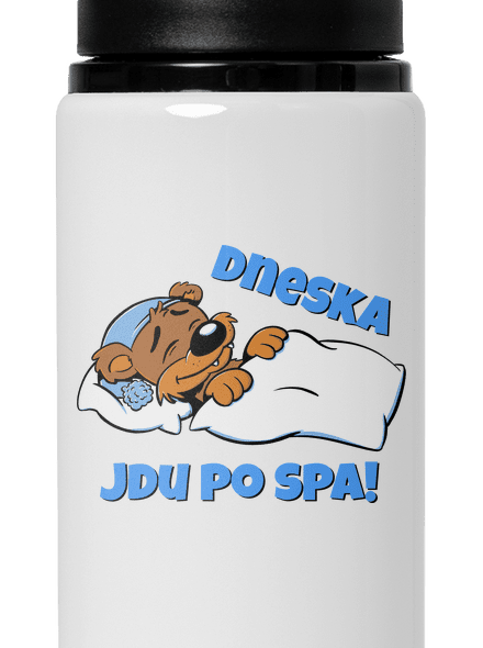 Dneska jdu po spa lahev na vodu White