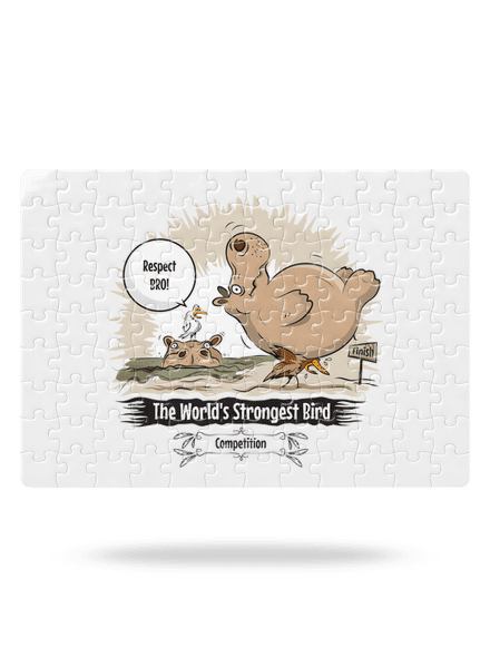 Strongest bird puzzle White